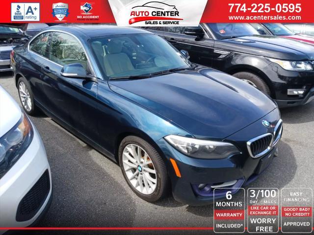 used 2016 BMW 228 car, priced at $15,799