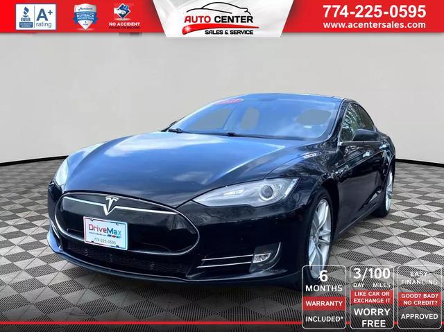 used 2013 Tesla Model S car, priced at $16,499