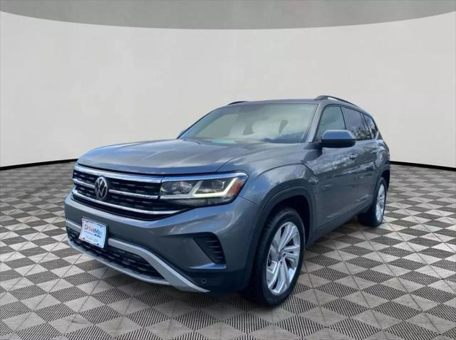 used 2021 Volkswagen Atlas car, priced at $24,199