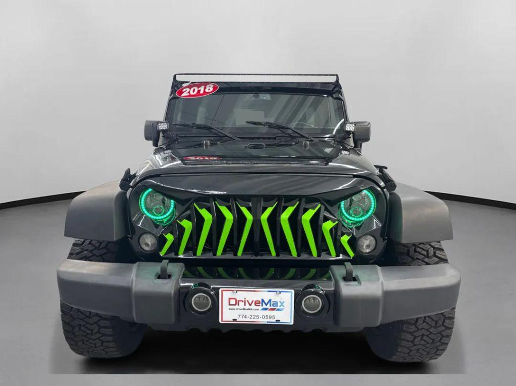 used 2018 Jeep Wrangler JK Unlimited car, priced at $20,999