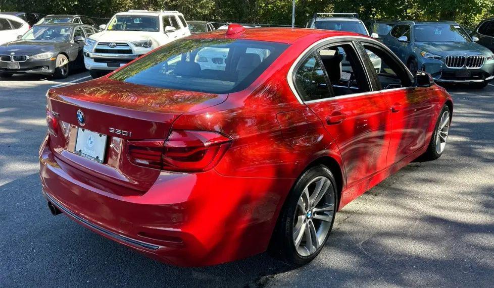used 2018 BMW 330 car, priced at $17,199