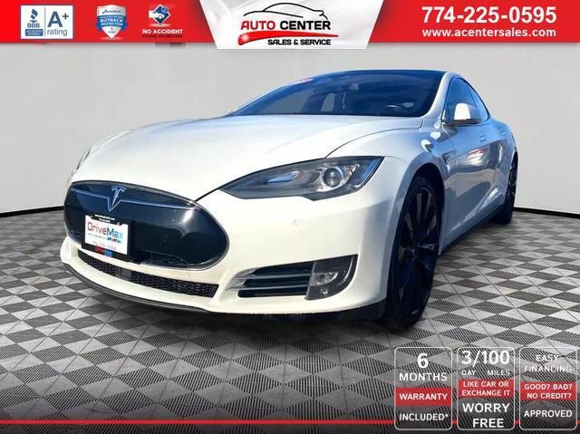 used 2015 Tesla Model S car, priced at $24,499