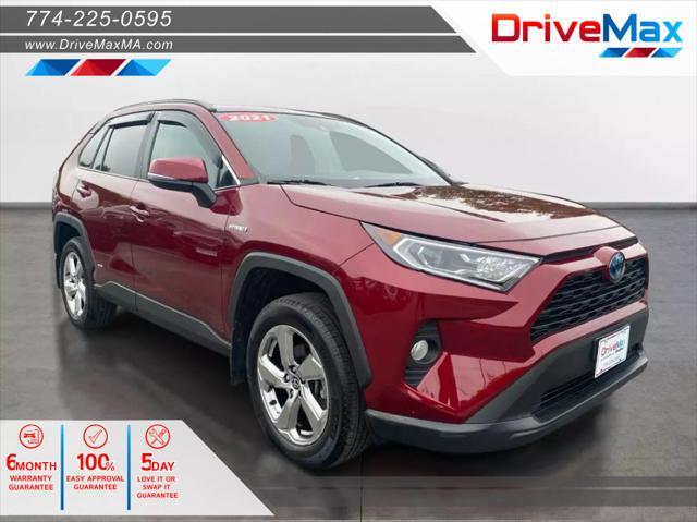 used 2021 Toyota RAV4 Hybrid car, priced at $29,599