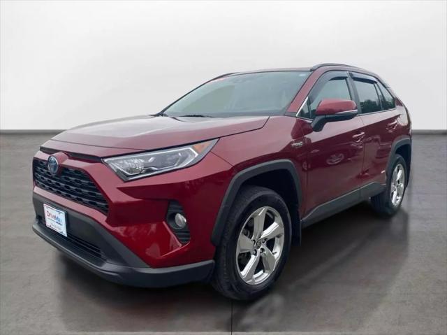 used 2021 Toyota RAV4 Hybrid car, priced at $29,599