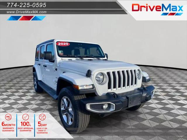 used 2020 Jeep Wrangler Unlimited car, priced at $30,199