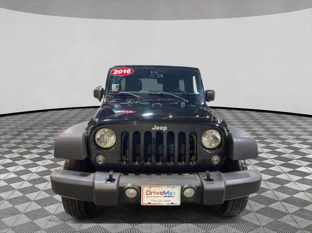 used 2016 Jeep Wrangler Unlimited car, priced at $18,599