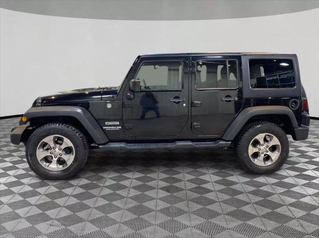 used 2016 Jeep Wrangler Unlimited car, priced at $17,149