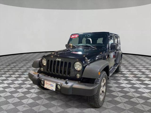 used 2016 Jeep Wrangler Unlimited car, priced at $18,599