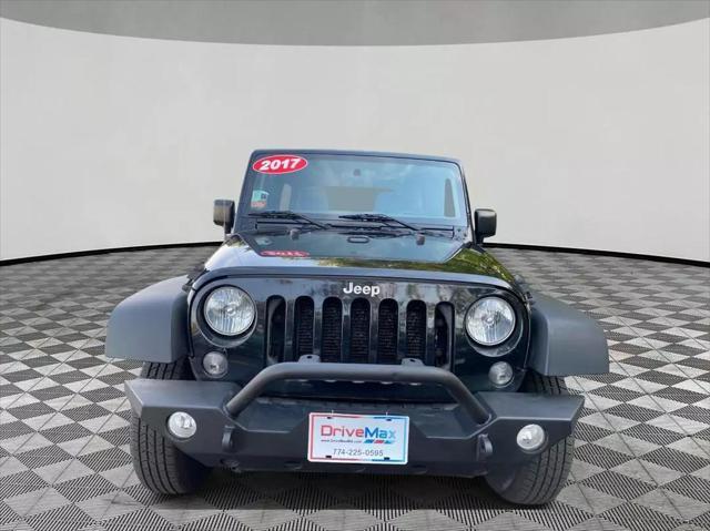 used 2017 Jeep Wrangler Unlimited car, priced at $19,499