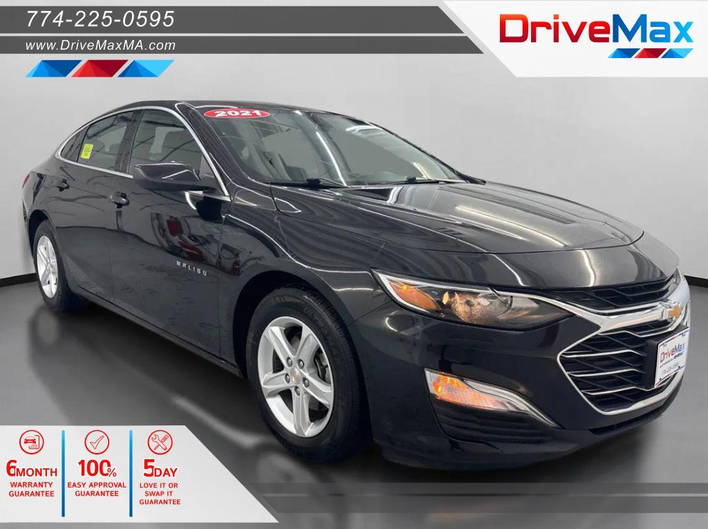 used 2021 Chevrolet Malibu car, priced at $13,499