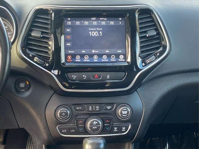 used 2021 Jeep Cherokee car, priced at $18,599