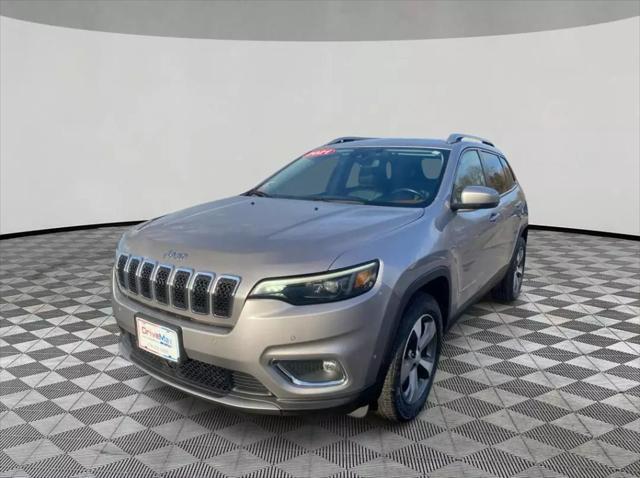 used 2021 Jeep Cherokee car, priced at $18,599