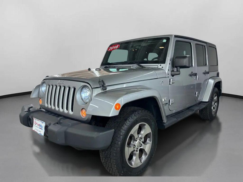 used 2018 Jeep Wrangler JK Unlimited car, priced at $17,199