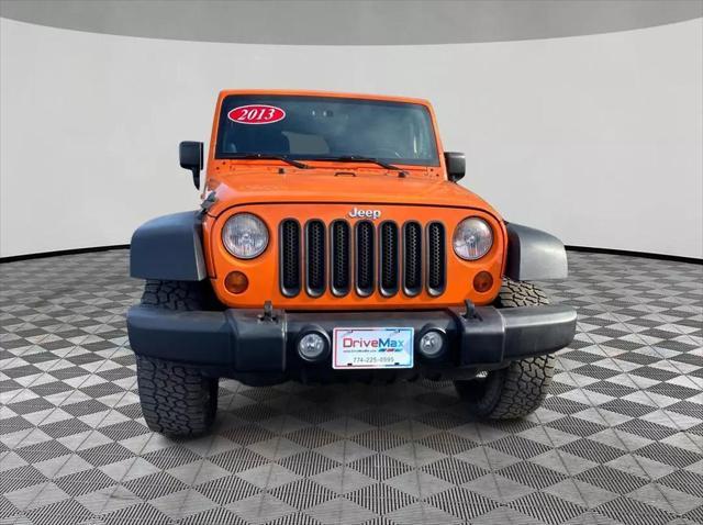 used 2013 Jeep Wrangler car, priced at $13,199