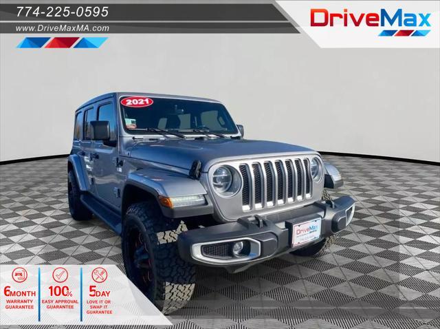 used 2021 Jeep Wrangler Unlimited car, priced at $30,799