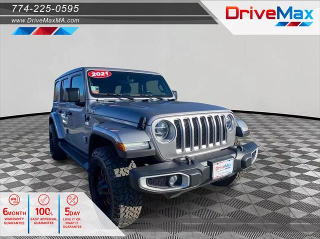 used 2021 Jeep Wrangler Unlimited car, priced at $31,899