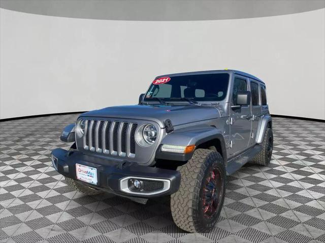 used 2021 Jeep Wrangler Unlimited car, priced at $31,199