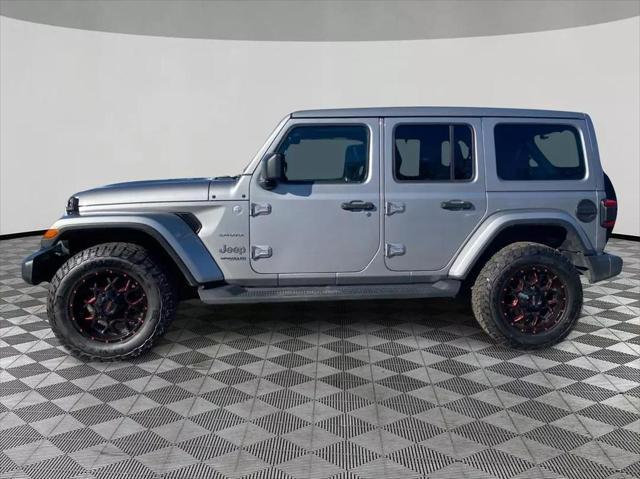 used 2021 Jeep Wrangler Unlimited car, priced at $31,199