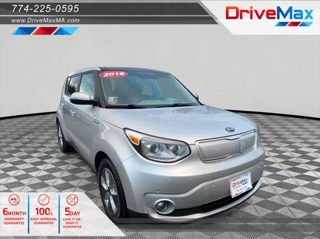 used 2018 Kia Soul EV car, priced at $10,999