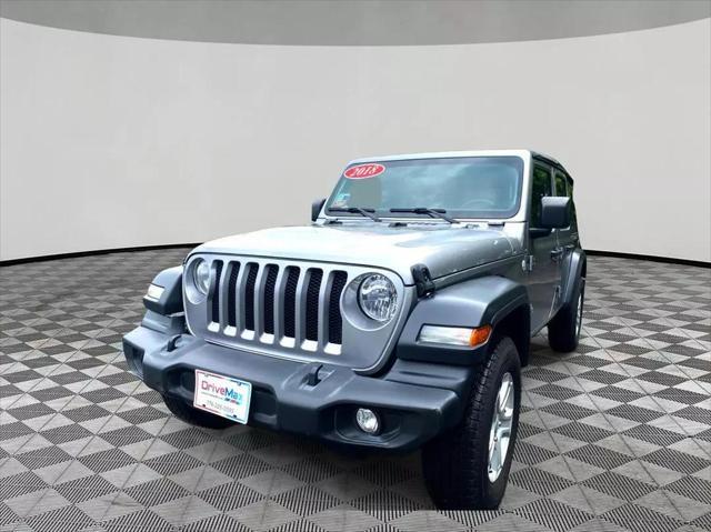 used 2018 Jeep Wrangler Unlimited car, priced at $22,699