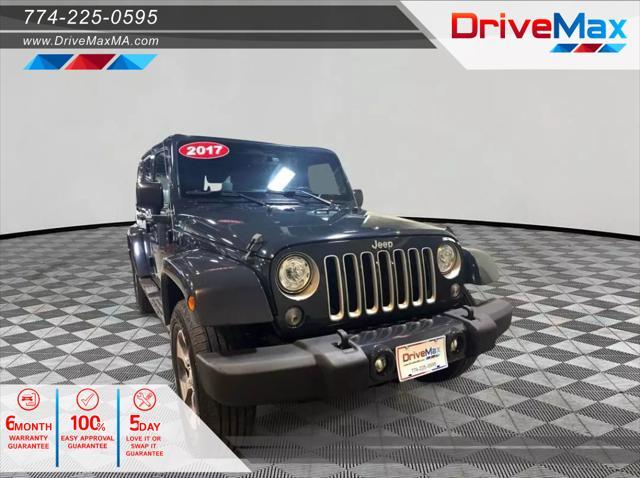 used 2017 Jeep Wrangler Unlimited car, priced at $18,399