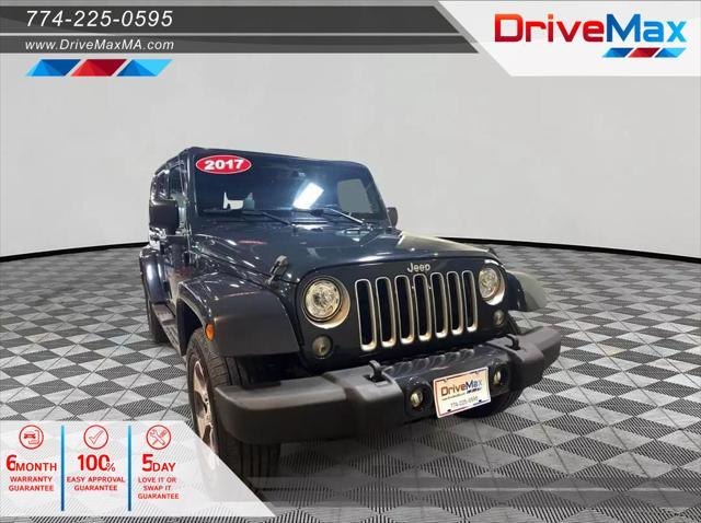 used 2017 Jeep Wrangler Unlimited car, priced at $18,199