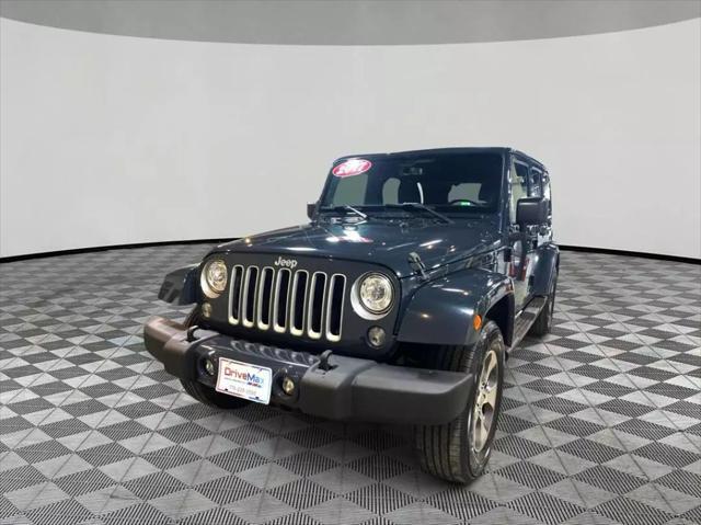 used 2017 Jeep Wrangler Unlimited car, priced at $18,199