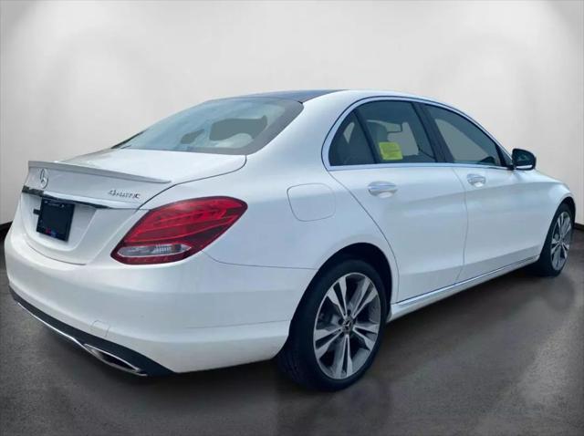 used 2018 Mercedes-Benz C-Class car, priced at $19,599