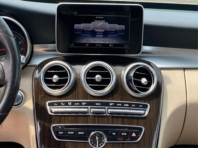 used 2018 Mercedes-Benz C-Class car, priced at $19,599