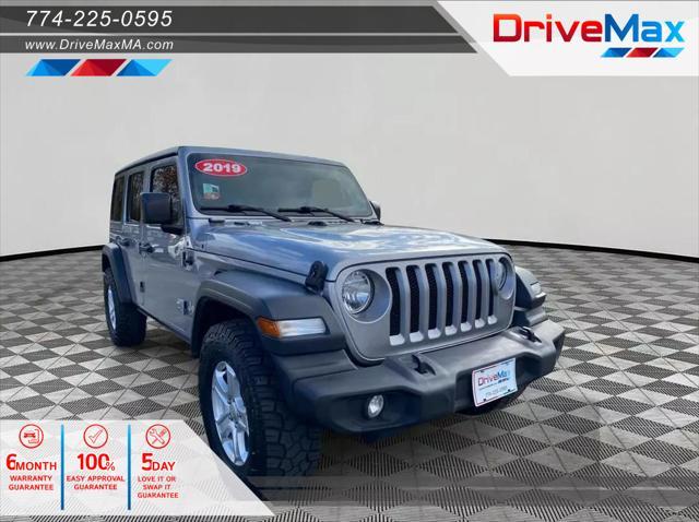 used 2019 Jeep Wrangler Unlimited car, priced at $22,599