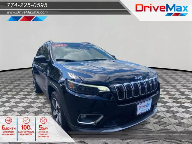 used 2021 Jeep Cherokee car, priced at $23,199