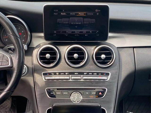 used 2018 Mercedes-Benz C-Class car, priced at $17,399