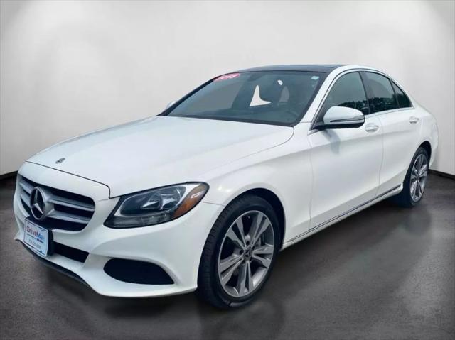 used 2018 Mercedes-Benz C-Class car, priced at $17,399