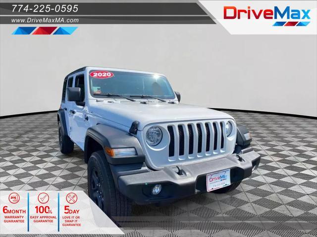 used 2020 Jeep Wrangler Unlimited car, priced at $24,999