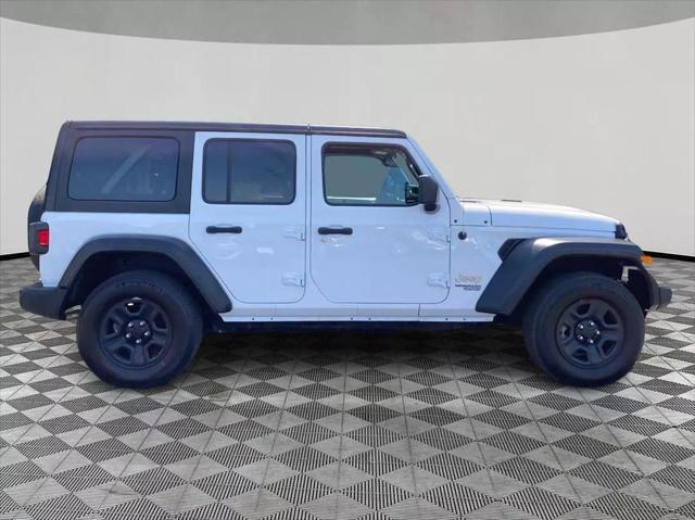 used 2020 Jeep Wrangler Unlimited car, priced at $24,999