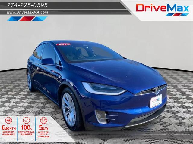 used 2018 Tesla Model X car, priced at $31,999