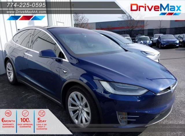 used 2018 Tesla Model X car, priced at $32,199