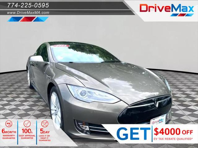 used 2015 Tesla Model S car, priced at $19,499