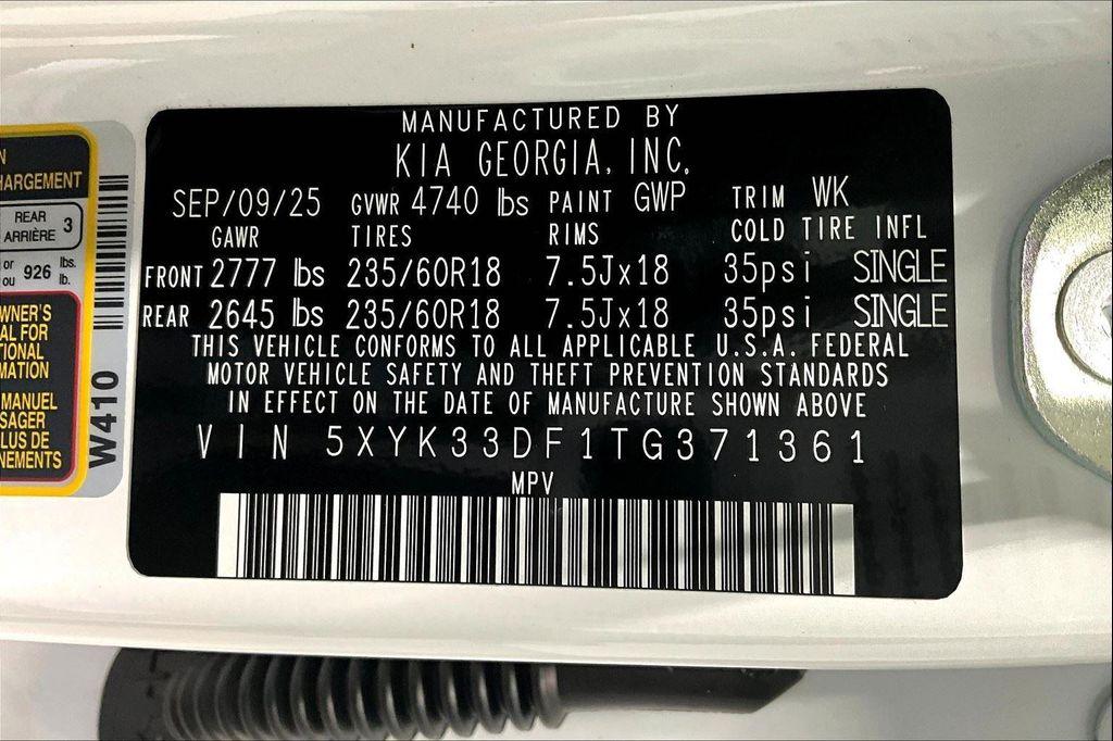 new 2026 Kia Sportage car, priced at $32,650