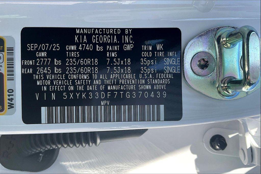 new 2026 Kia Sportage car, priced at $32,650