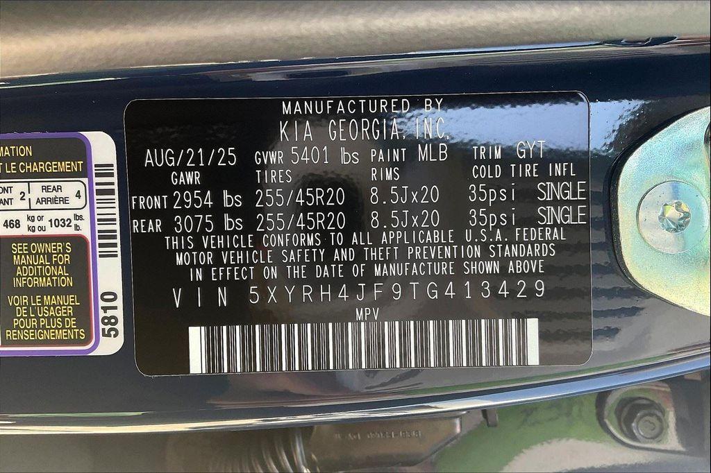 new 2026 Kia Sorento car, priced at $42,855