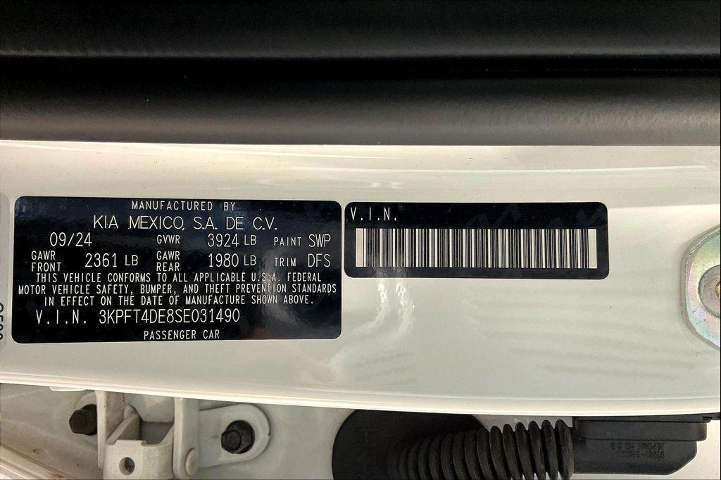 new 2025 Kia K4 car, priced at $24,540