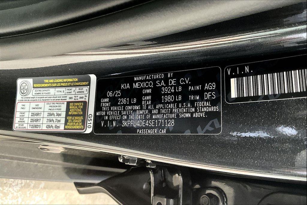 new 2025 Kia K4 car, priced at $25,165