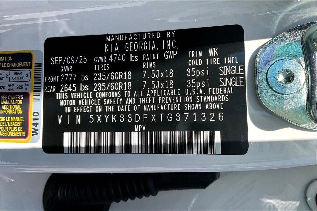 new 2026 Kia Sportage car, priced at $32,650