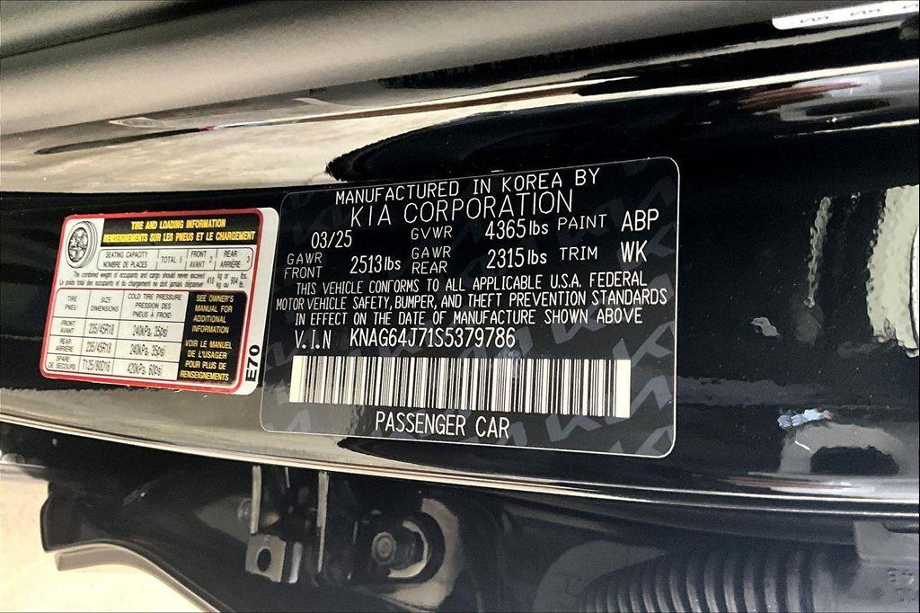 new 2025 Kia K5 car, priced at $31,465