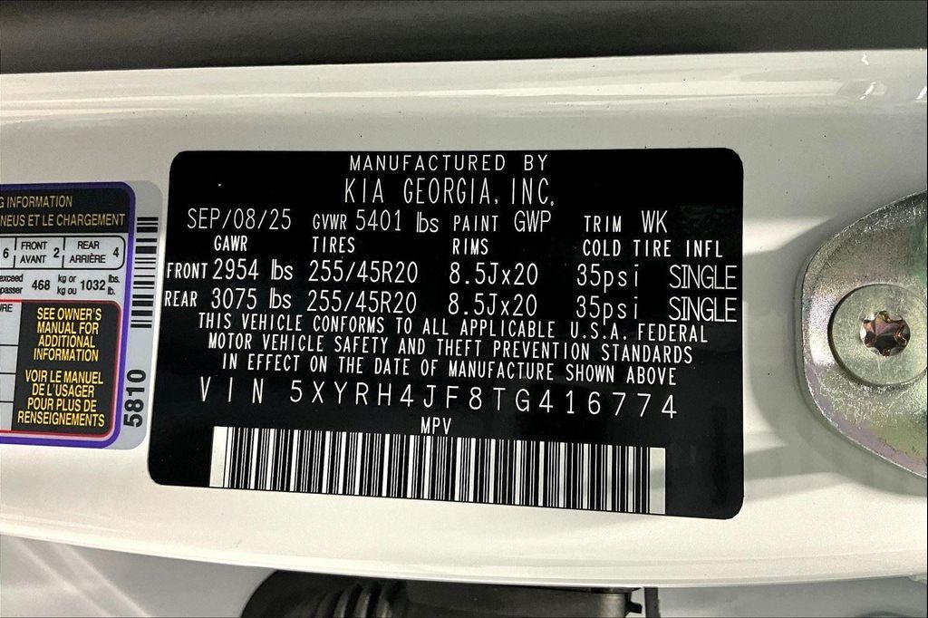 new 2026 Kia Sorento car, priced at $42,775