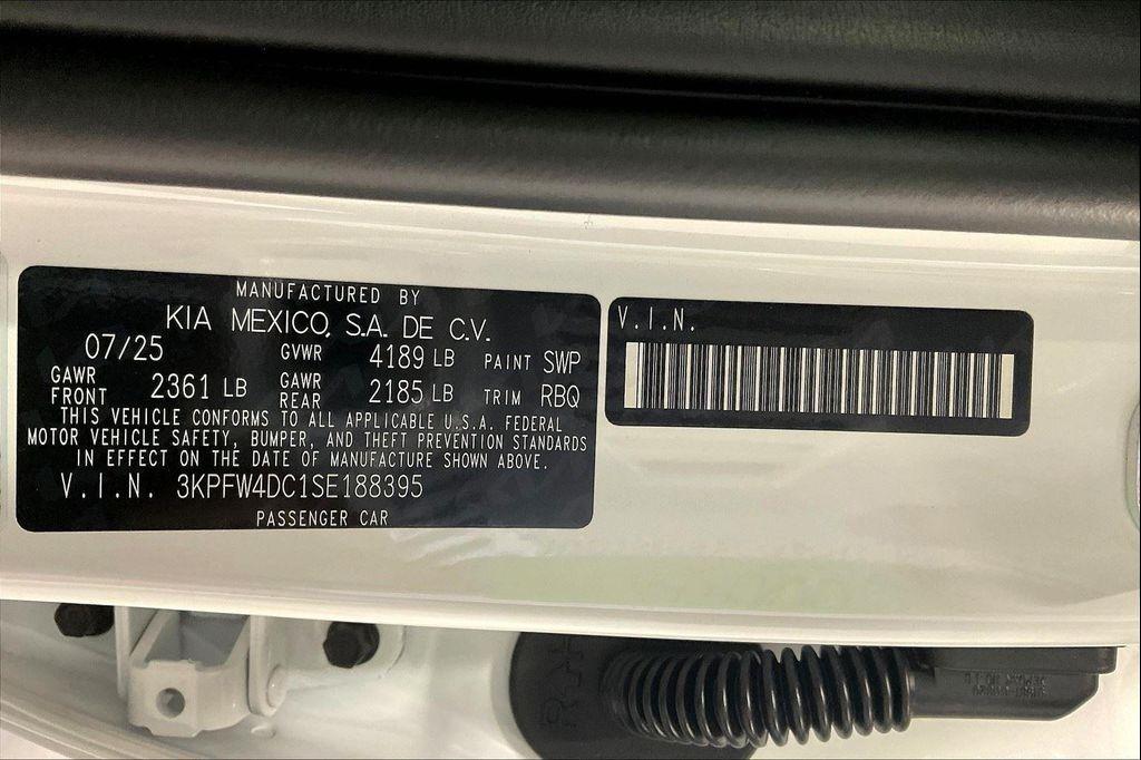 new 2025 Kia K4 car, priced at $32,155