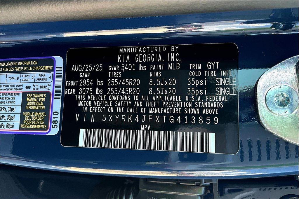 new 2026 Kia Sorento car, priced at $44,560