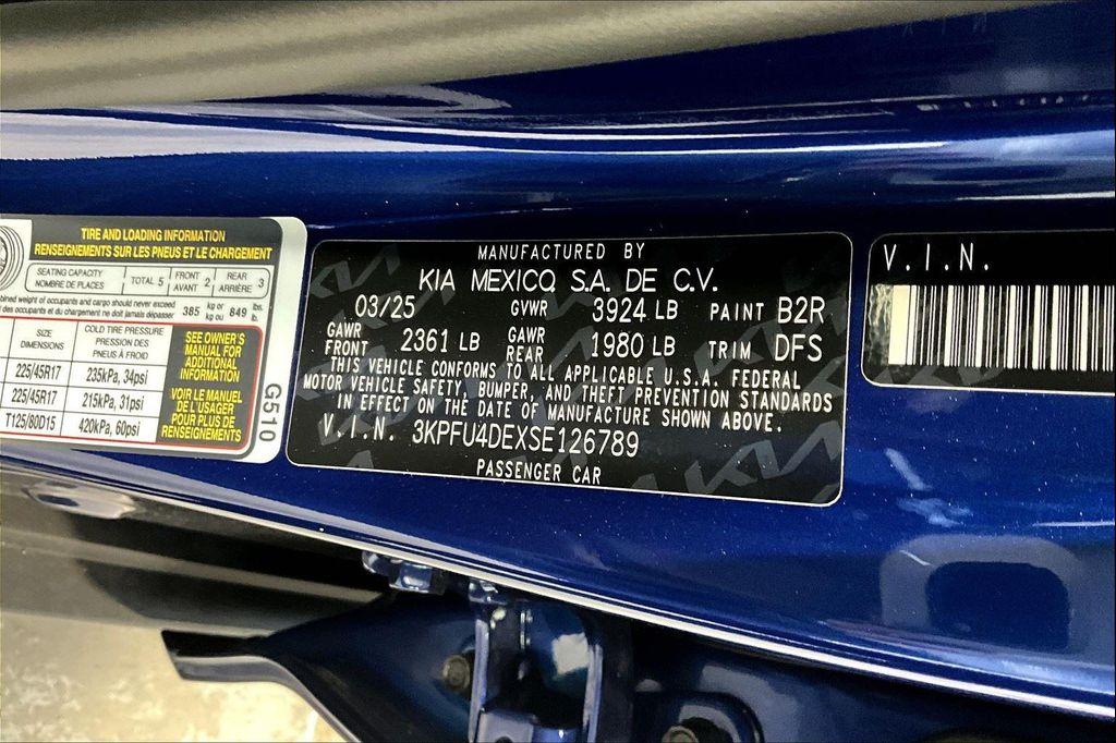 new 2025 Kia K4 car, priced at $25,165