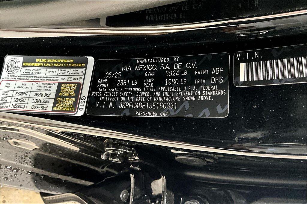 new 2025 Kia K4 car, priced at $25,165